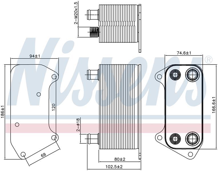 Land Rover Freelander 1 Şanzıman Yağ Soğutucu 2.5 i V6 24V G RADISEN