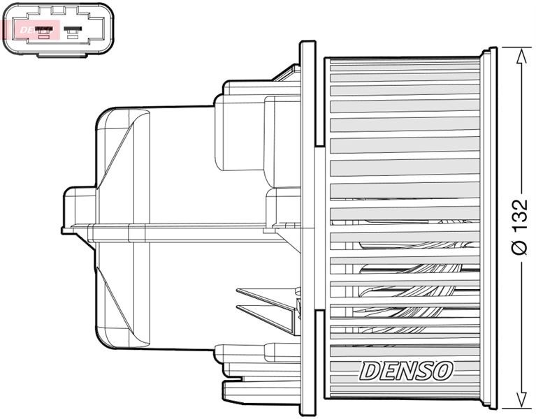 Land Rover Freelander II Kalorifer Motoru DENSO