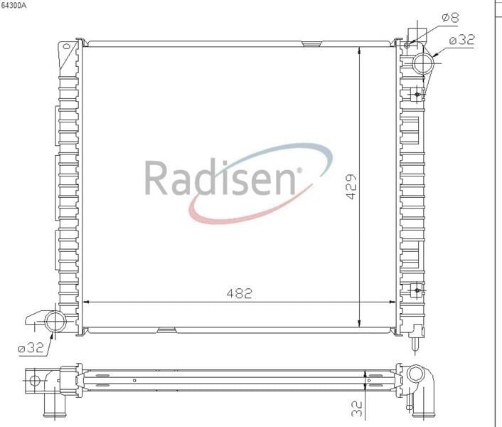 Land Rover Freelander Radyatör RADISEN