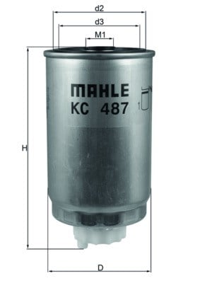 Fiat Freemont Yakıt Filtresi MAHLE