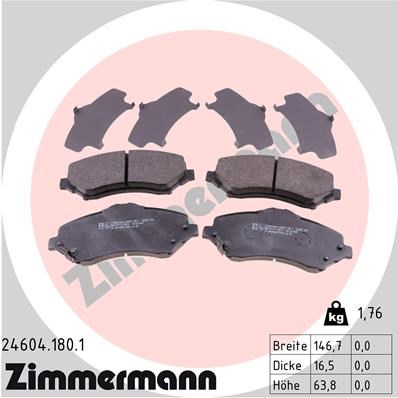 Fiat Freemont Ön Balata ZIMMERMANN