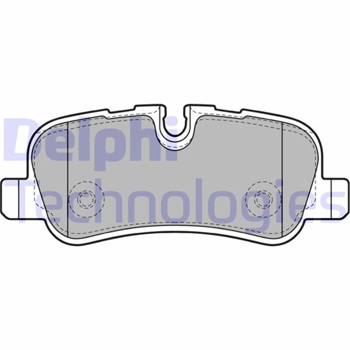 Fren Balatası Arka 116Mm Range Rover 4.2 4.4 02-