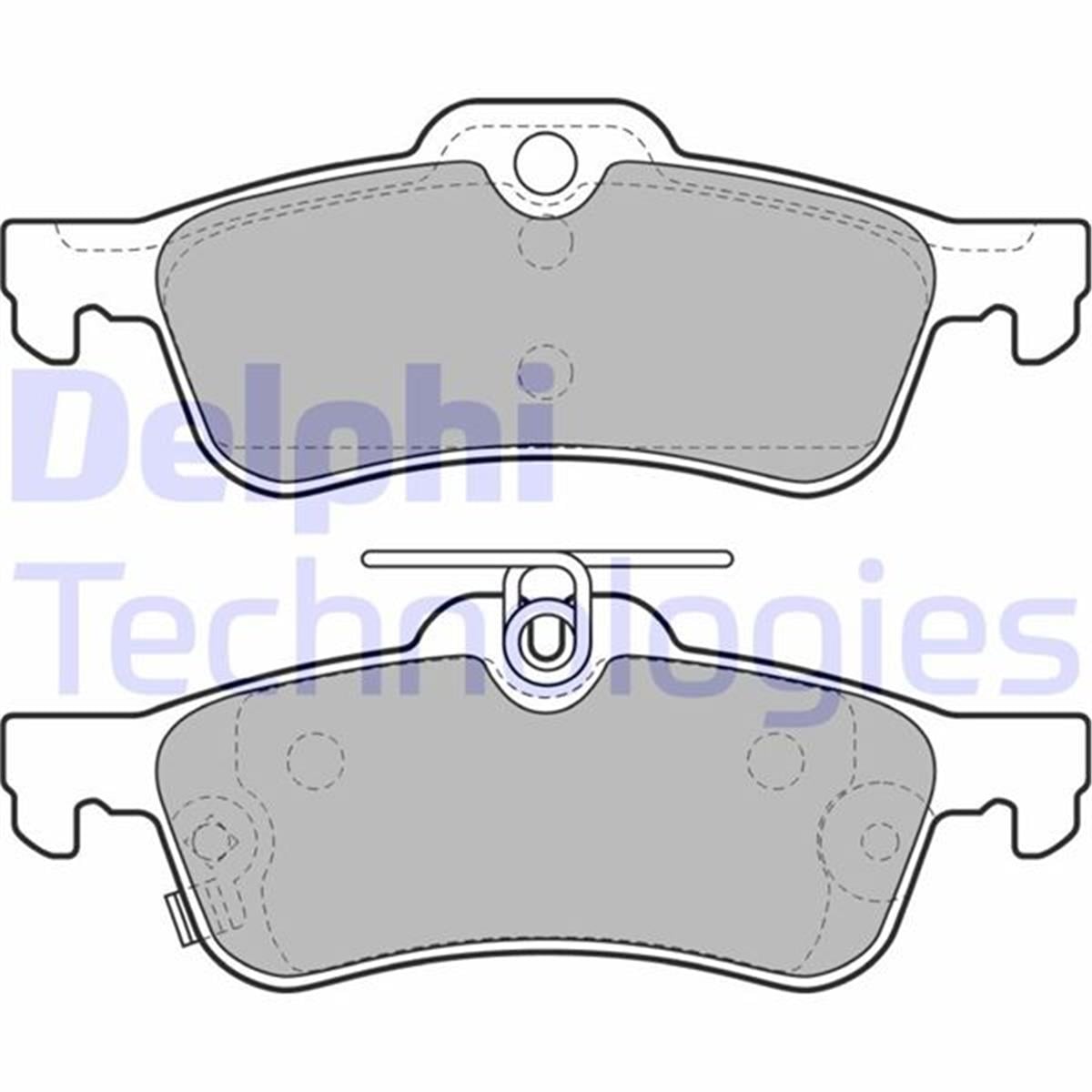 Fren Balatası Arka 123Mm Yarıs 06-