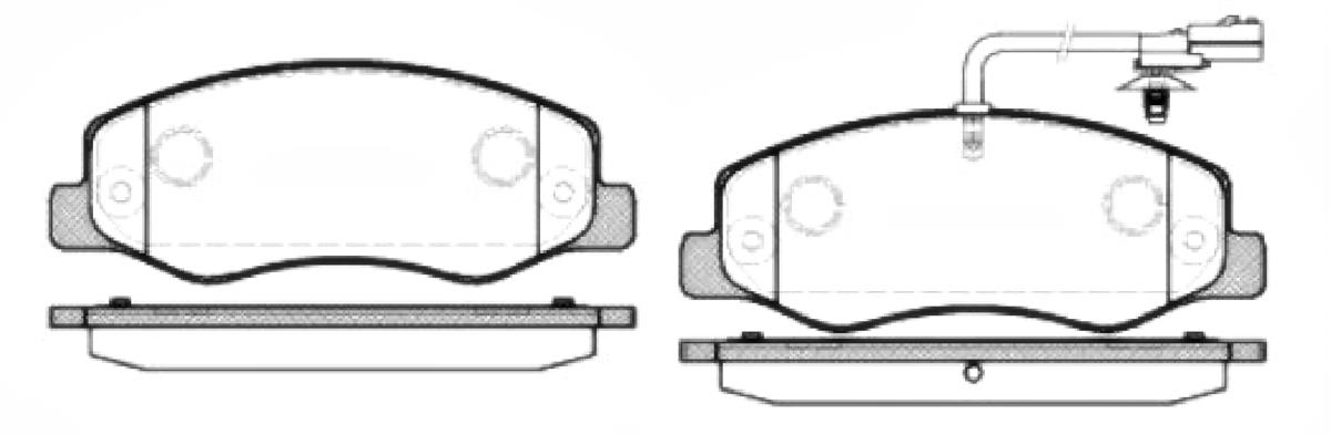 Fren Balatası Arka Cıft Teker Master Iıı  // Karsan Jest