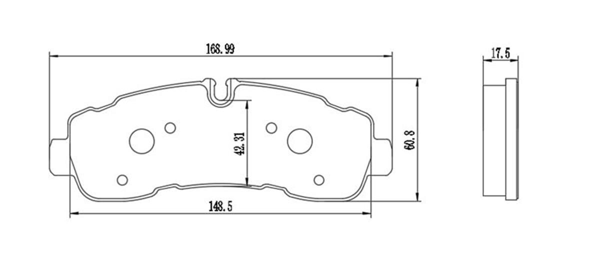 Fren Balatası Arka Ford  Transit V363 2020-