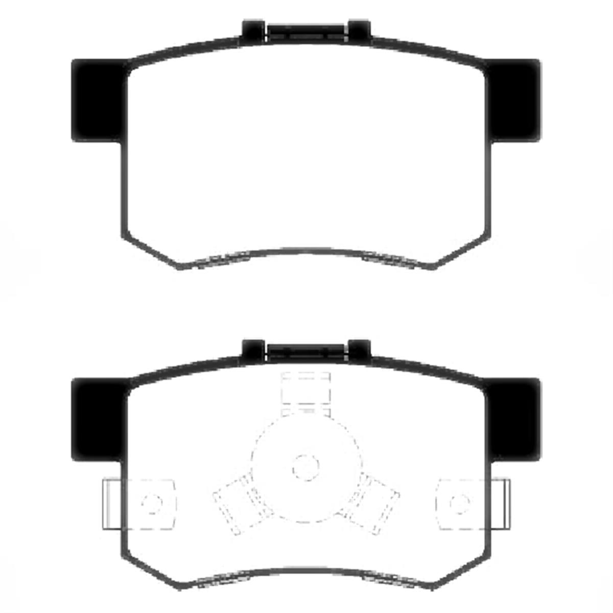 Fren Balatası Arka Honda Cıvıc 2001-/ Crv 2001-2007 Accord 1998-2008 Frv 04-/