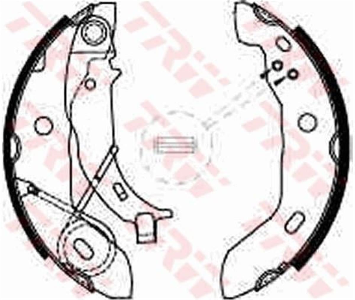 Fren Balatası Arka Park Frenı Mercedes A-Class W168 97 04