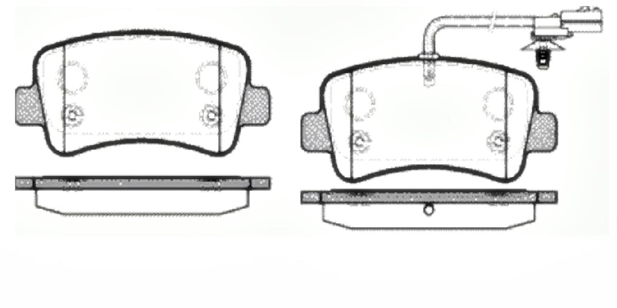 Fren Balatası Arka Tek Teker Master Iıı