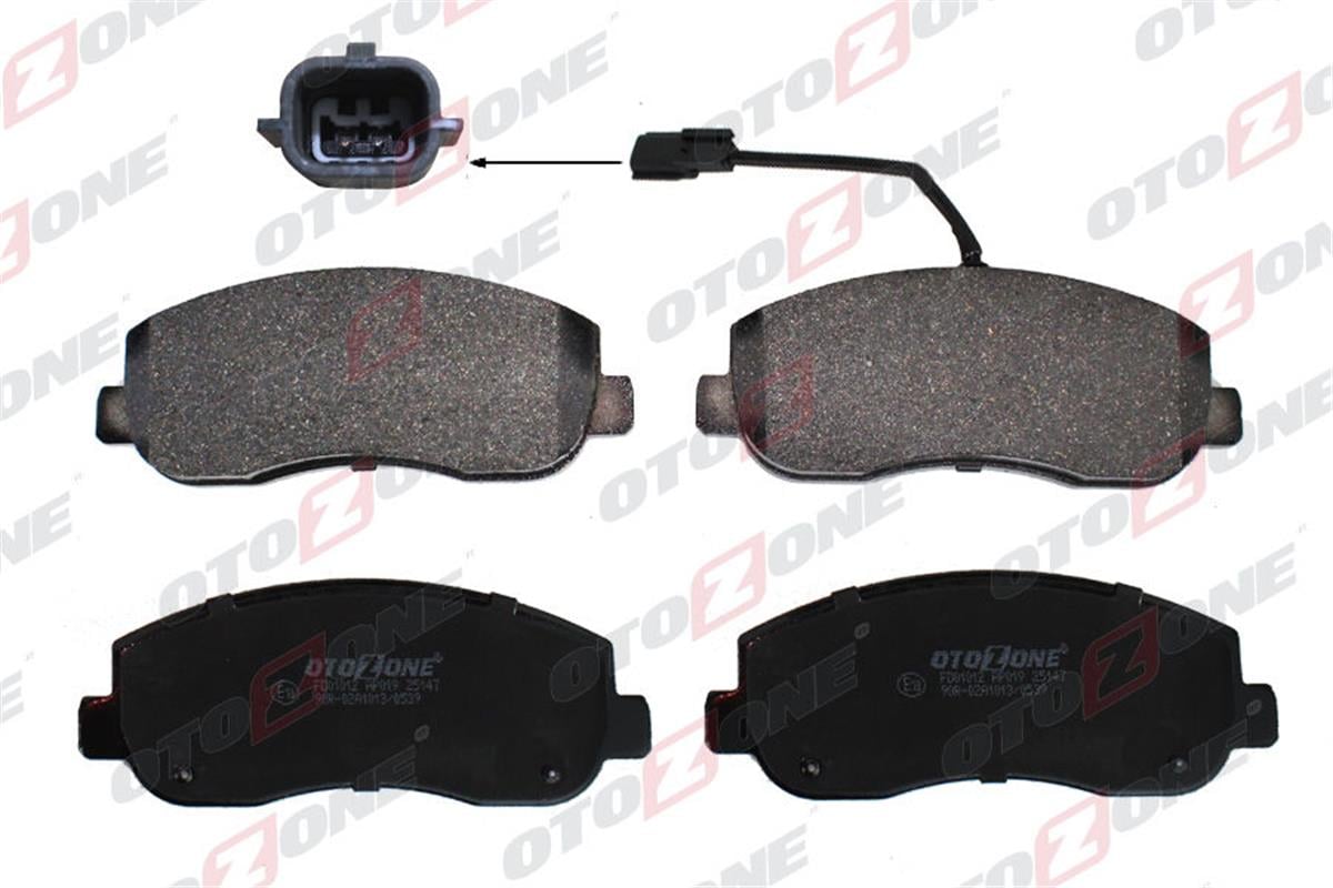 Fren Balatası Ön Master Iıı 2.3Dci 2.10 13 Movano 2.3Cdti 5.10 14 Nıssannv400 2