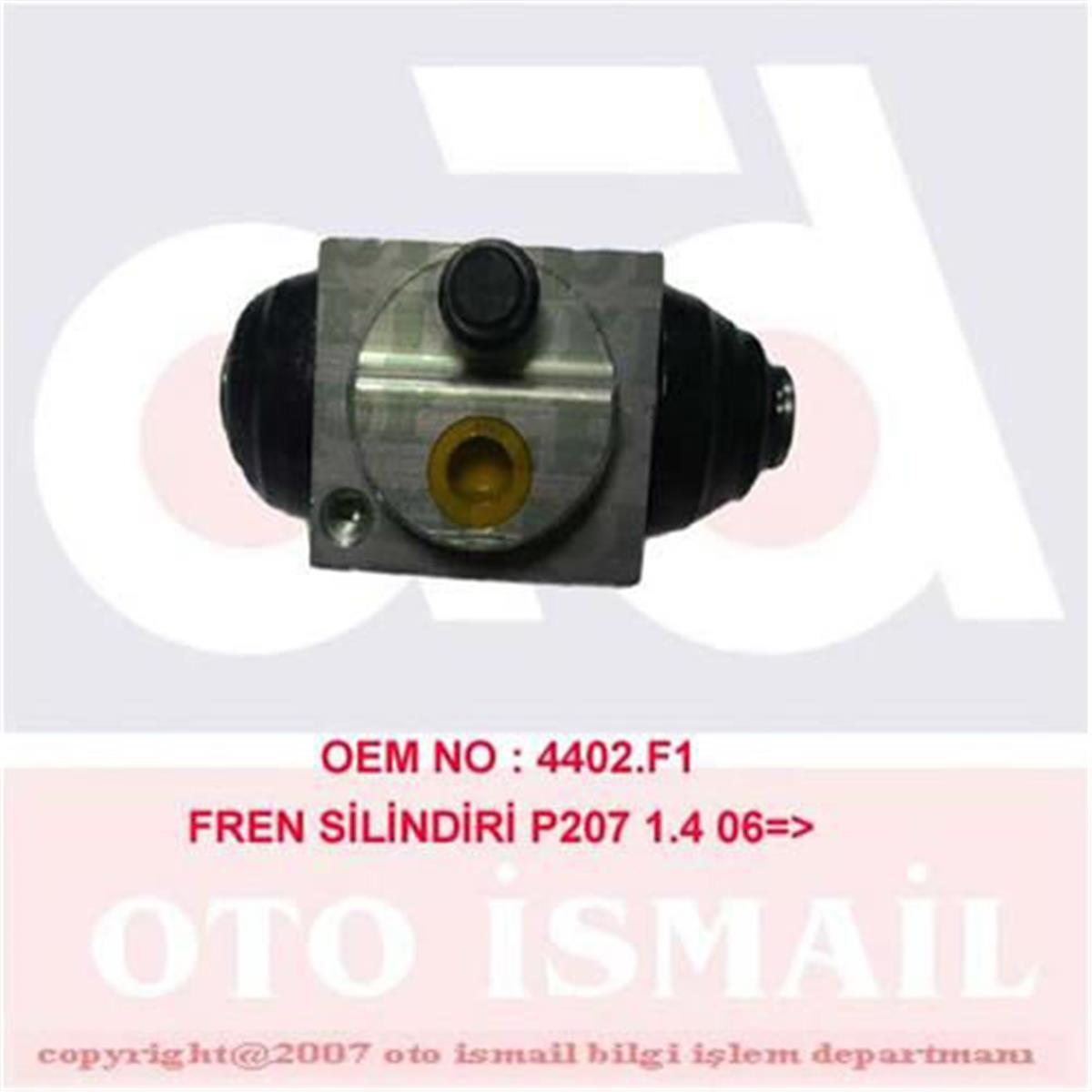 Fren Silindiri Peugeot 207-1.4-1.4 16V-1.4Hdı 06 Abs Li 20.64Mm