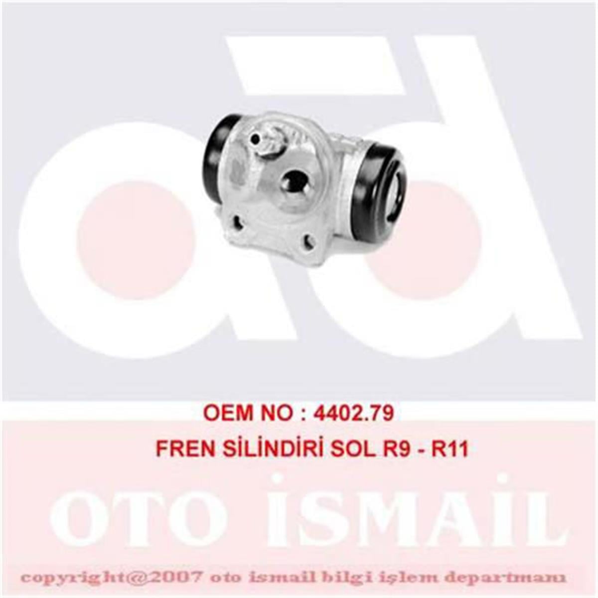 Fren Silindiri Sol R9 - R11 22Mm