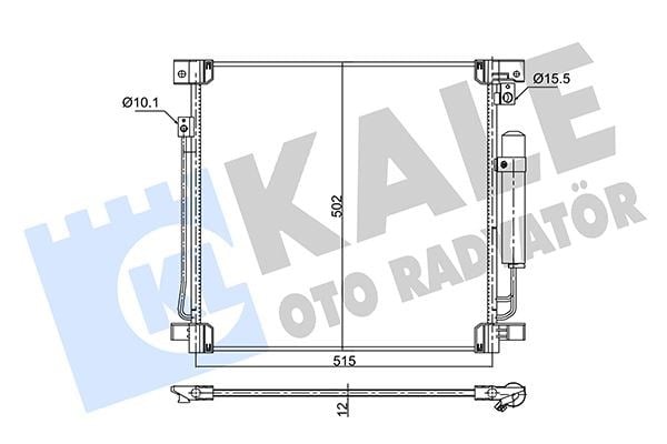 Fiat Fullback Kondenser KALE-RADYATOR