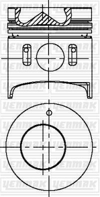 Canter 515 / 635 / HD77 Piston Segman STD YENMAK