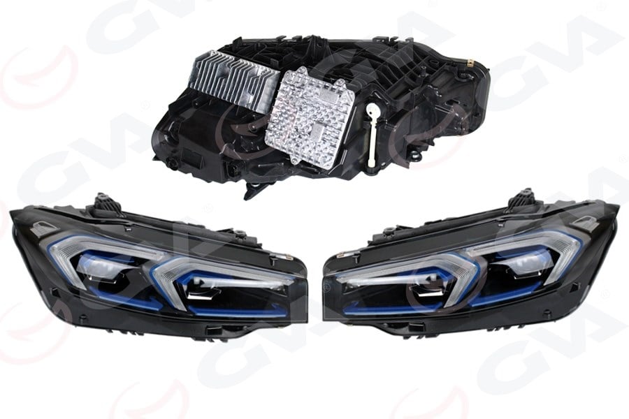 BMW G20 Komple Far Hid LED Xenon Sağ Sol Beyinler Üzerinde Tak Çalıştır GVA