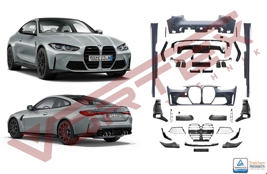 BMW G22 G82 Body Kit Ön Arka Marşbiyel DOGAN-