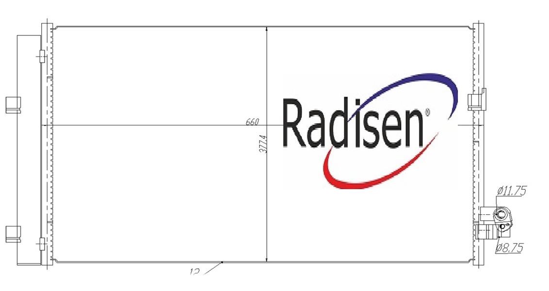 BMW G30 Klima Radyatörü RADISEN