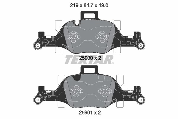 BMW G30 G31 G32 G11 G12 G01 G02 G05 G06 Ön Fren Balatası TEXTAR