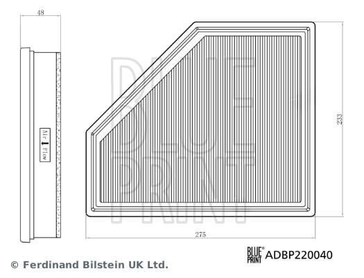 BMW G42 G20 G21 G28 G22 G23 G26 Hava Filtresi BLUEPRINT