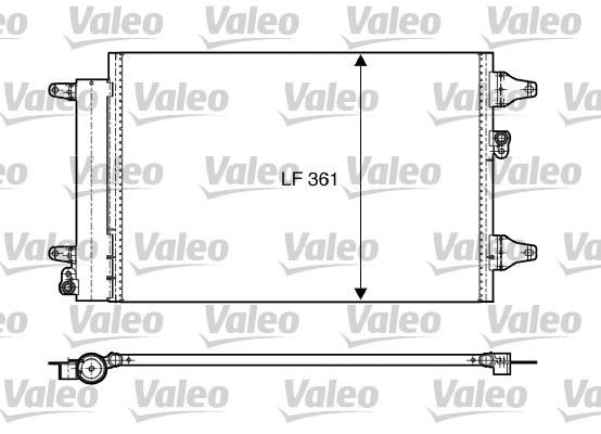 Ford Galaxy Volkswagen Sharan Klima Radyatörü VALEO