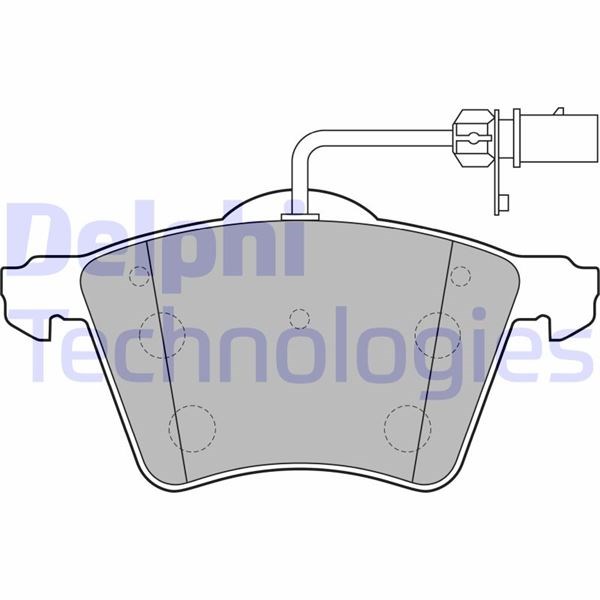 Ford Galaxy Ön Fren Balatası DELPHI