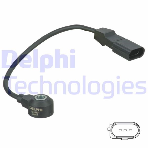 Ford Galaxy Vuruntu Sensörü DELPHI