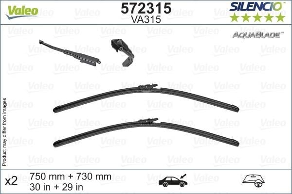 Ford Galaxy Ön Silecek Süpürgesi Muz Tipi VALEO