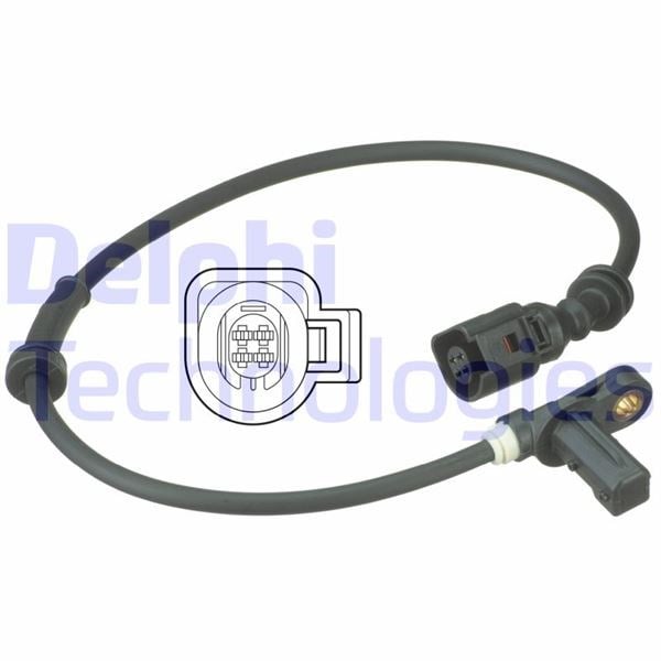 Ford Galaxy Seat Alhambra Volkswagen Sharan ABS Hız Sensörü Ön DELPHI