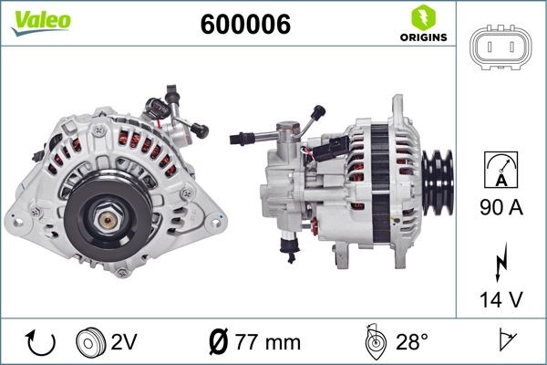 Hyundai Galloper Alternatör VALEO
