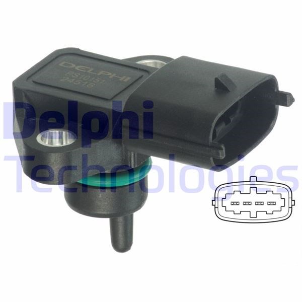 Hyundai Genesis H-1 Starex H100 Libero Matrix Porter Terracan Map Sensörü DELPHI