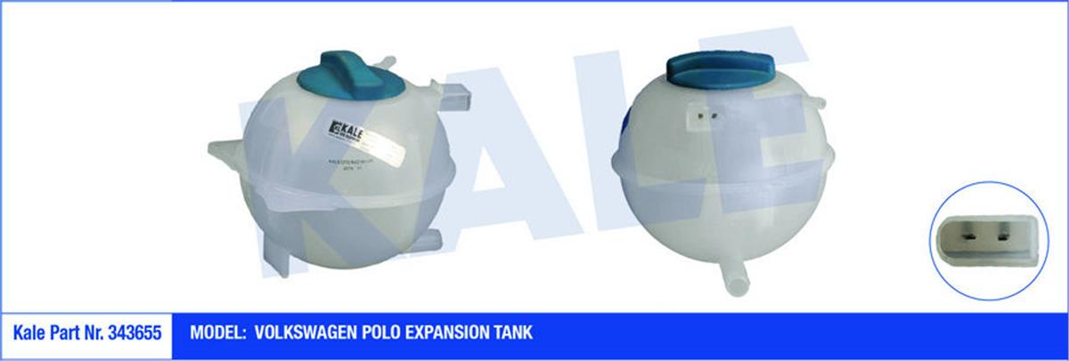 Genleşme Kavanozu Kapaklı Polo 1.0-1.3-1.4-1.4 16V 94-99 Radyatör Ek Su Deposu