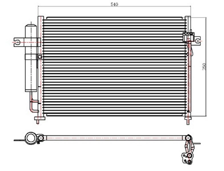 Hyundai Getz Klima Kondenseri 1.1-1.3i-1.3-1.4i-1.6 ORIS