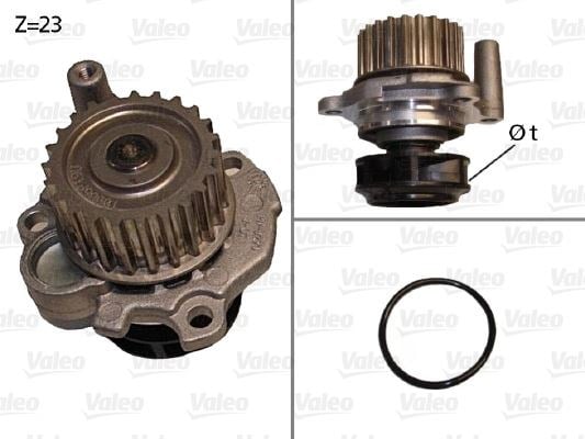 Volkswagen Golf Bora Passat Audi A4 Seat Cordoba Ibiza Toledo Skoda Octavia... VALEO