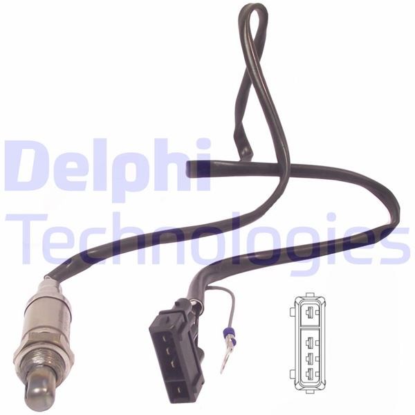 VW Golf 1-2-3 Passat Polo Oksijen Sensörü DELPHI