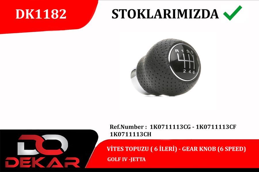 Volkswagen Golf IV 6 İleri Vites Topuzu DEKAR
