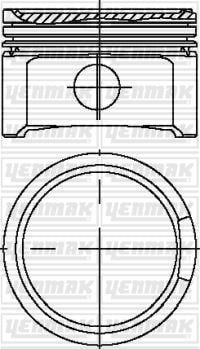 Volkswagen Golf IV Piston Segman STD YENMAK