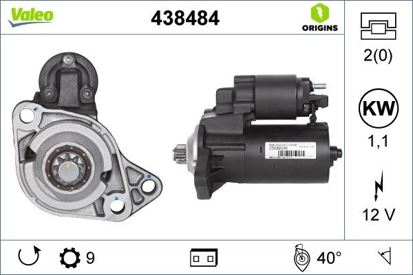 VW Golf 4 Polo Audi A3 Seat Ibiza Marş Motoru VALEO