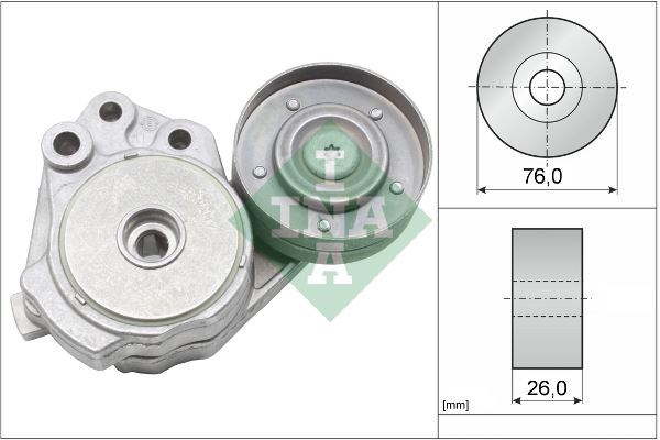 Volkswagen Golf Jetta Passat Tiguan Audi A3 Alternatör Gergi Rulmanı V Kayış... INA