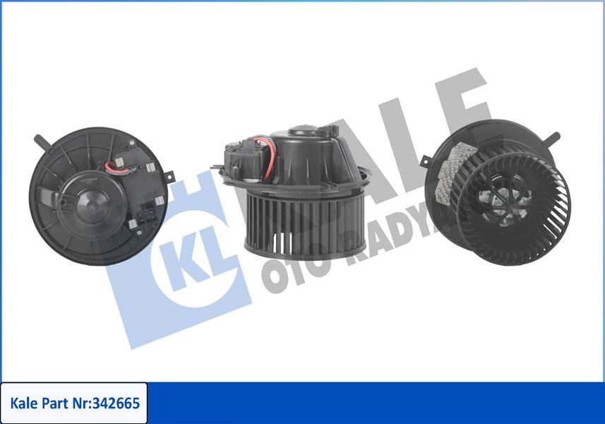 Volkswagen Golf 5 Kalorifer Motoru 12V Otomatik Klimalı KALE-RADYATOR