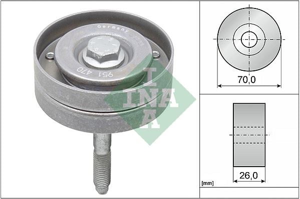 Volkswagen Golf 5 6 Jetta Passat Tiguan Audi A3 Scirocco Alternatör Gergi... INA