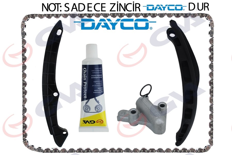 Volkswagen Golf 5 Golf 6 Jetta Passat Eksantrik Zincir Seti GVA