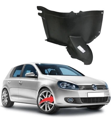 Volkswagen Golf 6 Küçük Çamurluk Davlumbazı Sağ Enjeksiyon GKL