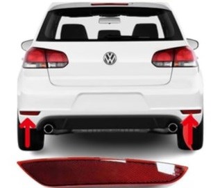 Volkswagen Golf 6 Arka Tampon Reflektörü Sağ GKL