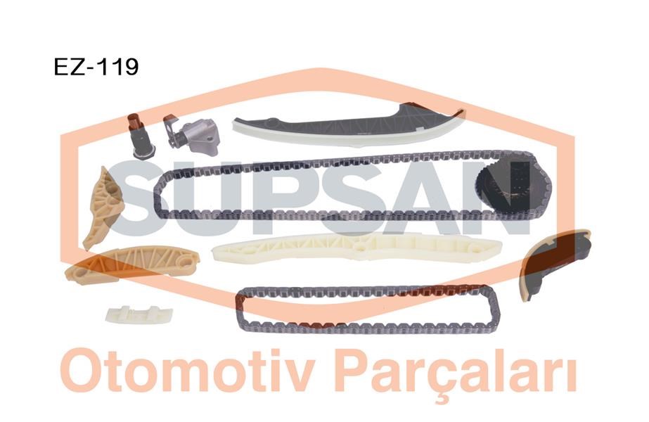 Volkswagen Golf VI Passat 2.0 TDİ Eksantrik Gergi Kiti Zincir Seti SUPSAN