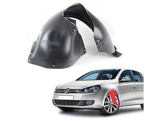 Volkswagen Golf 6 Çamurluk Davlumbazı Ön Arka Sol PRO-A