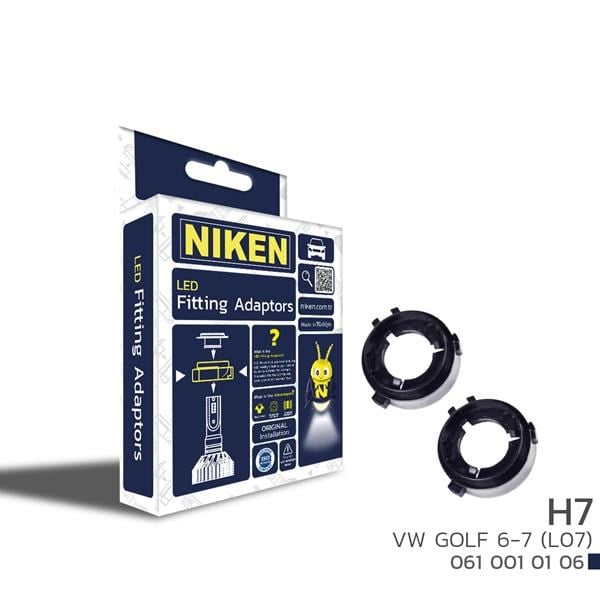 Volkswagen Golf 6 7 LED Far Montaj Adaptörü H7 NIKEN