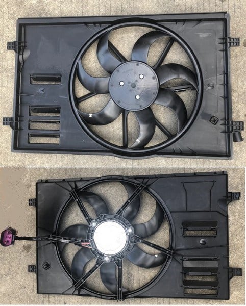 Volkswagen Golf 7 Fırçasız Fan Motoru ORIS