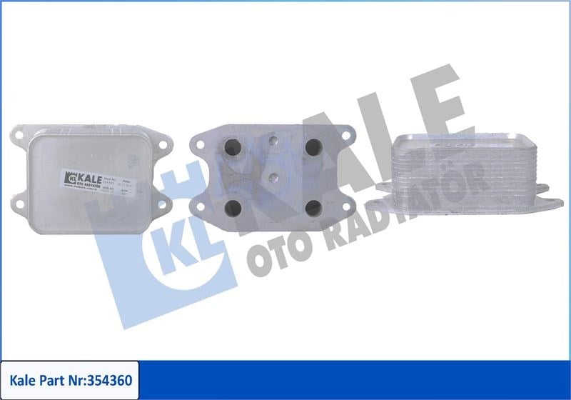 Volkswagen Golf 7 Yağ Soğutucusu 1.2 TSI-1.4 TSI KALE-RADYATOR