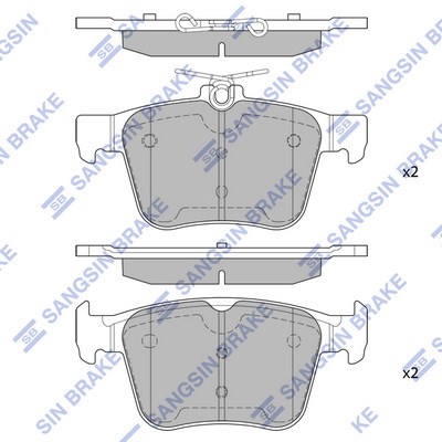 Volkswagen Golf 7 Touran T-Roc Audi A3 Q2 TT Seat Ateca Leon Skoda Super B... SANGSIN