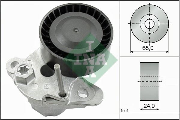 Volkswagen Golf 7 Alternatör Gergi Rulmanı Kütüklü INA