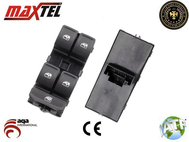 Volkswagen Golf VII Passat B8 Tiguan Seat Leon Altea Cam Kaldırma Anahtarı MAXTEL